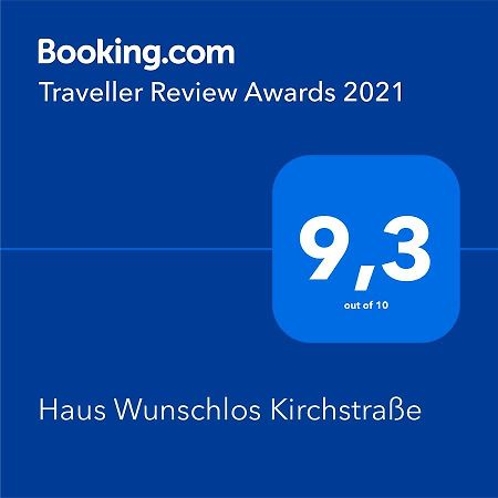 Haus Wunschlos Kirchstrasse 몬샤우 외부 사진